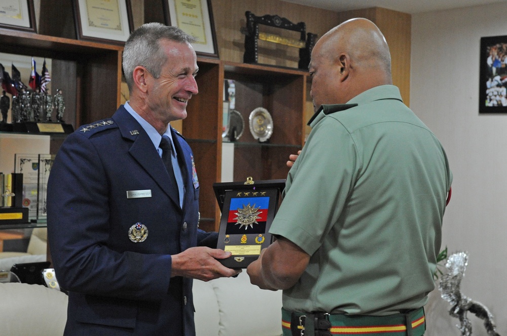 PACAF commander meets with leaders in Malaysia