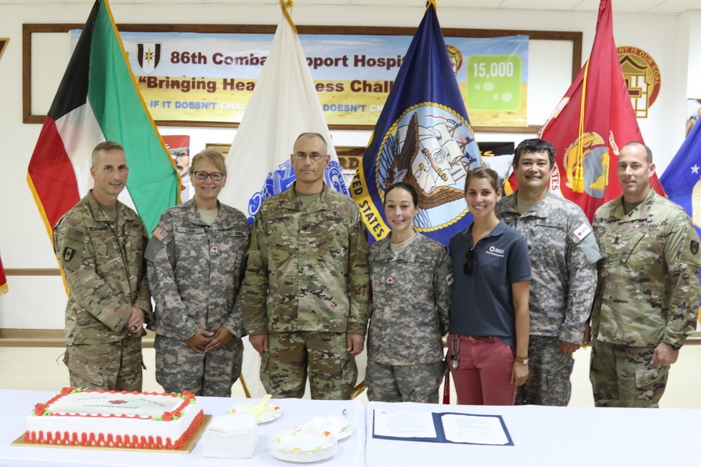 Red Cross, Military Hospital create partnership program