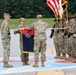 3rd Brigade Cases its Colors