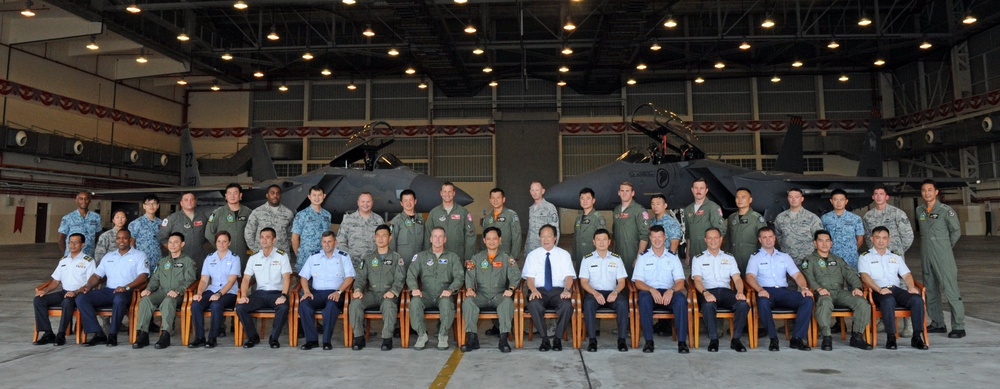 PACAF commander meets with leaders in Singapore