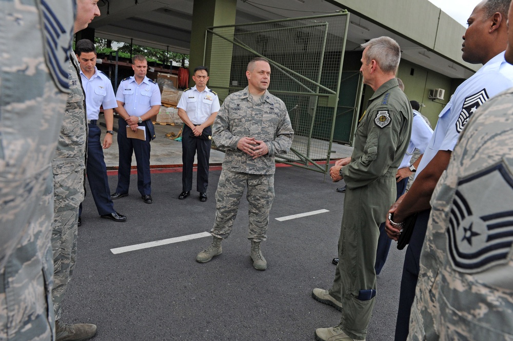 PACAF commander meets with leaders in Singapore