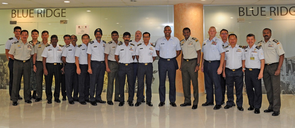 PACAF command chief meets with leaders in Singapore