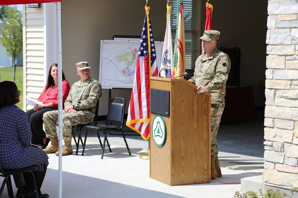 Fort McCoy holds ribbon-cutting ceremony for new homes on installation's South Post