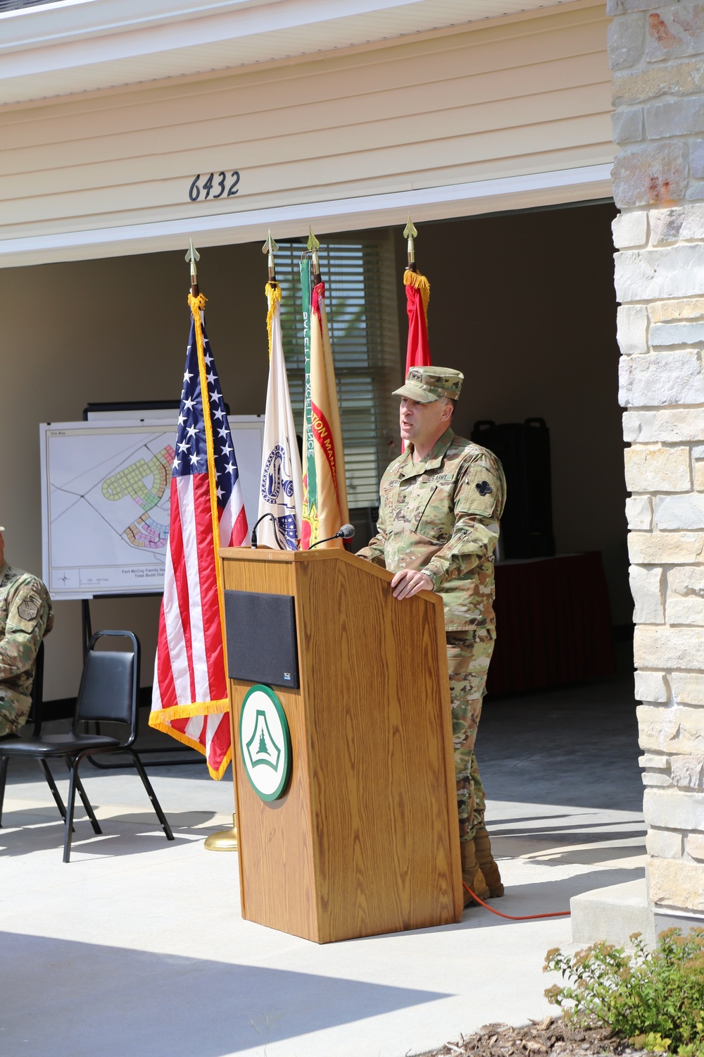 Fort McCoy holds ribbon-cutting ceremony for new homes on installation's South Post