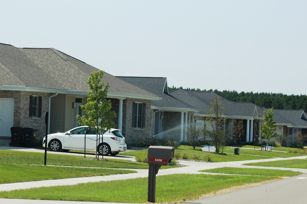 Fort McCoy holds ribbon-cutting ceremony for new homes on installation's South Post