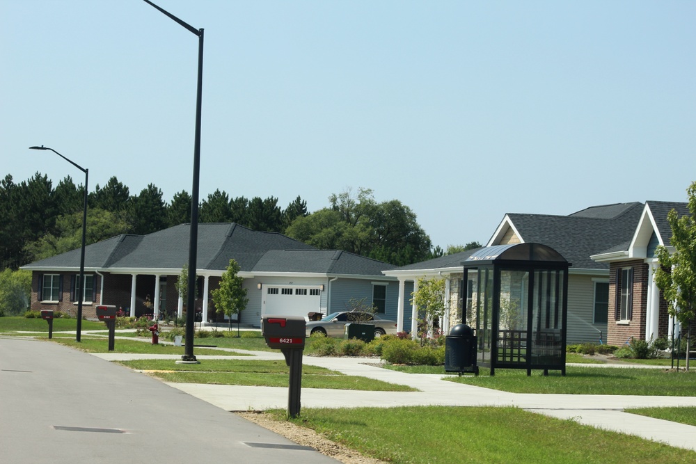 Fort McCoy holds ribbon-cutting ceremony for new homes on installation's South Post