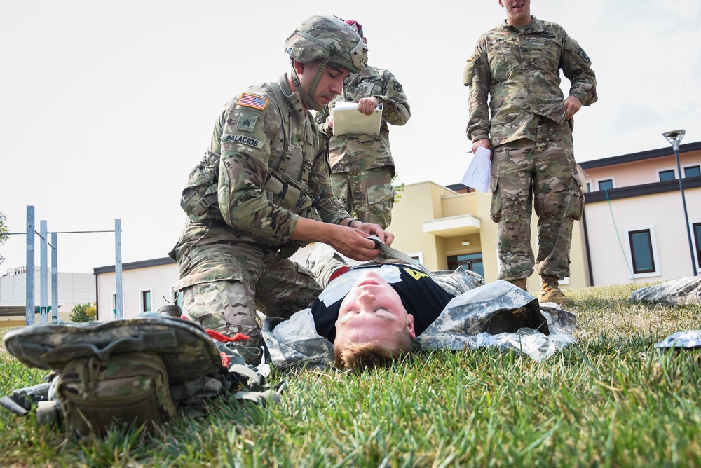 173rd Airborne Brigade Trains For Best Medic Competition