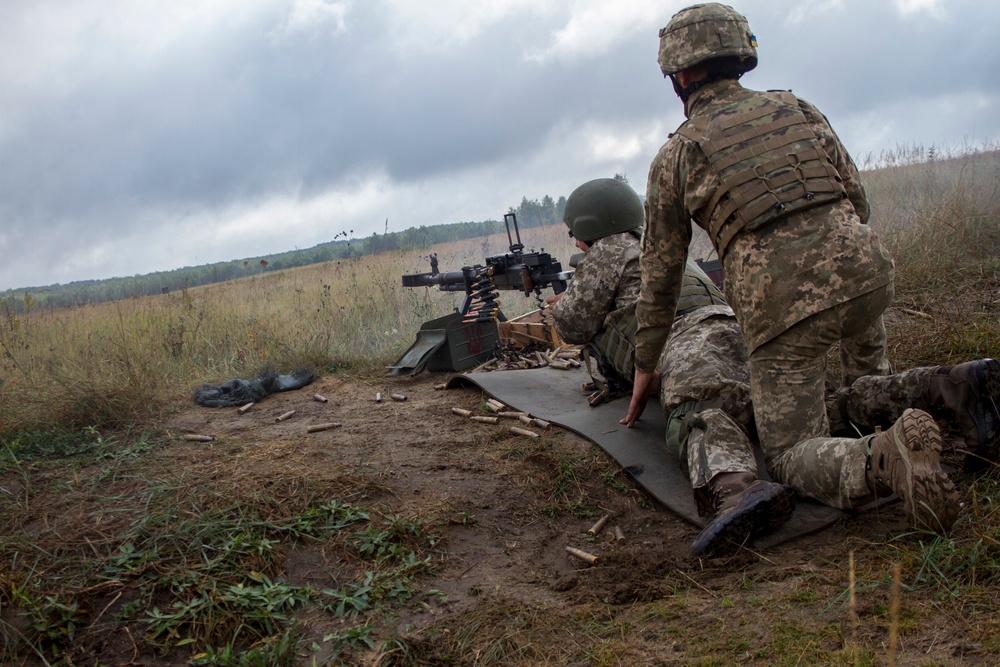 DShK training at Yavoriv CTC