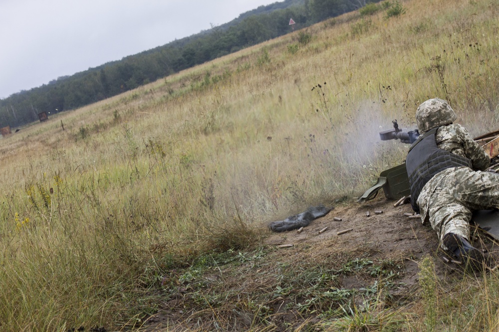 DShK training at Yavoriv CTC