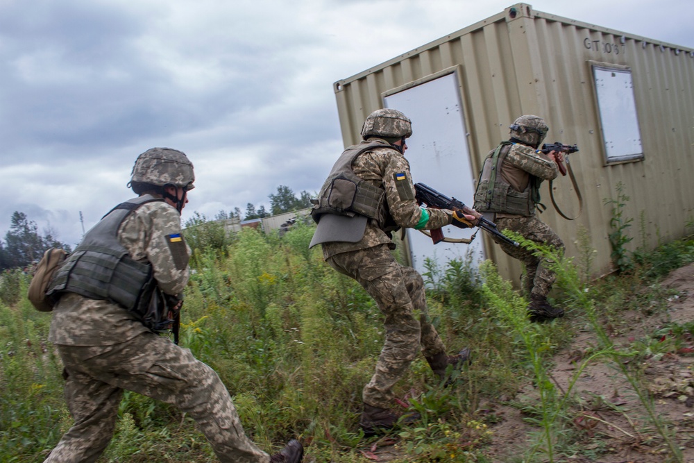 Urban tactics taught at Yavoriv CTC