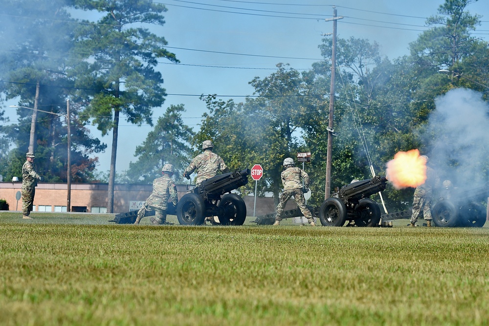 Honor platoon salutes Army Reserve’s newest general officer