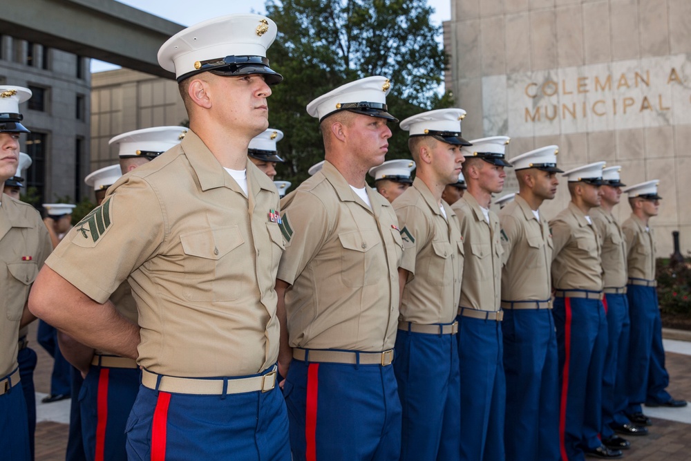 Wreath Laying of Sergeant Brian K. Burgess