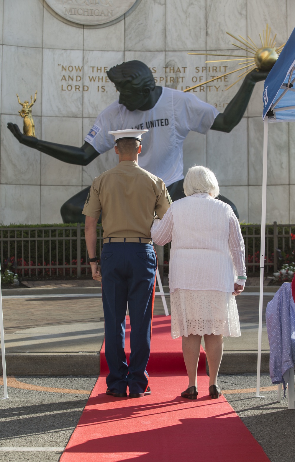 Wreath Laying of Sergeant Brian K. Burgess