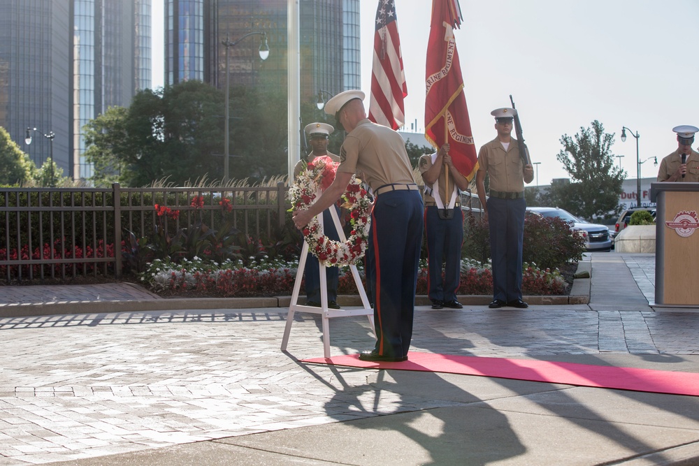 Wreath Laying of Sergeant Brian K. Burgess