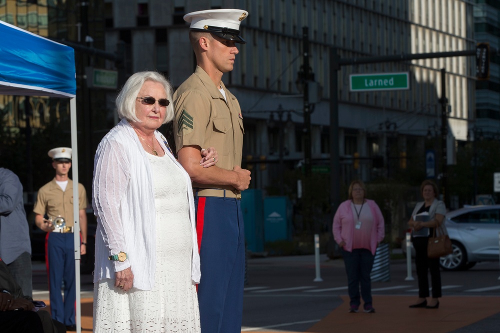 Wreath Laying of Sergeant Brian K. Burgess