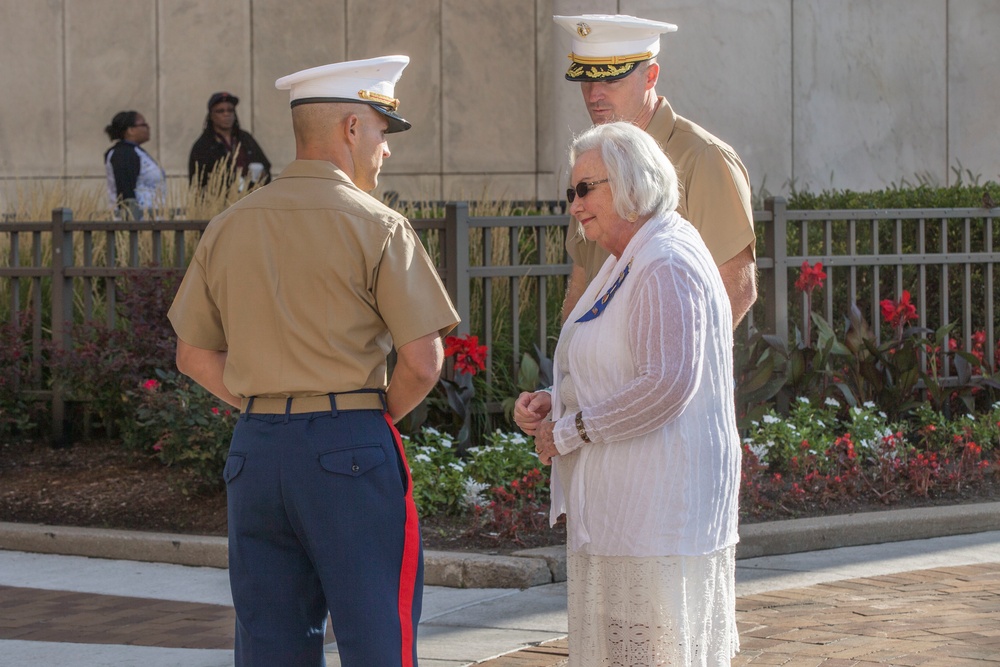 Wreath Laying of Sergeant Brian K. Burgess