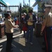 Marines and Sailors Greet Attendees of Senior Day at the Zoo during Marine Week Detroit