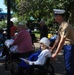 Marines and Sailors Greet Attendees of Senior Day at the Zoo during Marine Week Detroit
