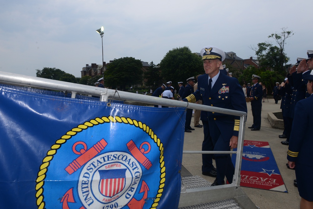 Coast Guard Barque Eagle hosts 75th Anniversary of the Battle of Guadalcanal event, tours in Alexandria, Va.