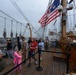 Coast Guard Barque Eagle hosts 75th Anniversary of the Battle of Guadalcanal event, tours in Alexandria, Va.