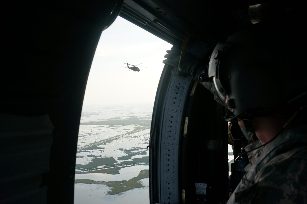 Arkansas National Guard Supports Texas Guardsmen