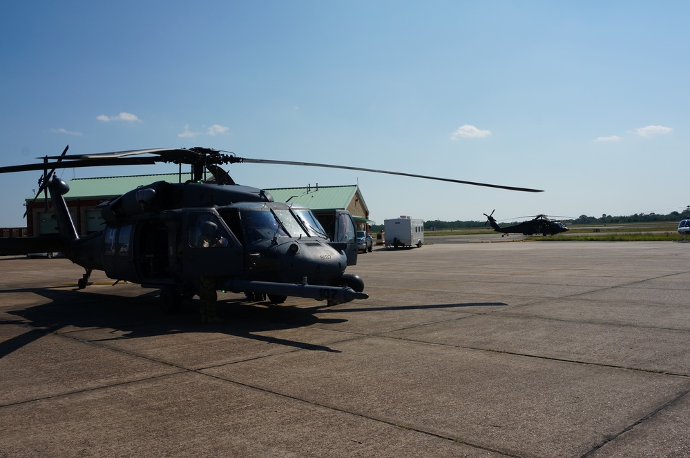 Arkansas National Guard Supports Texas Guardsmen