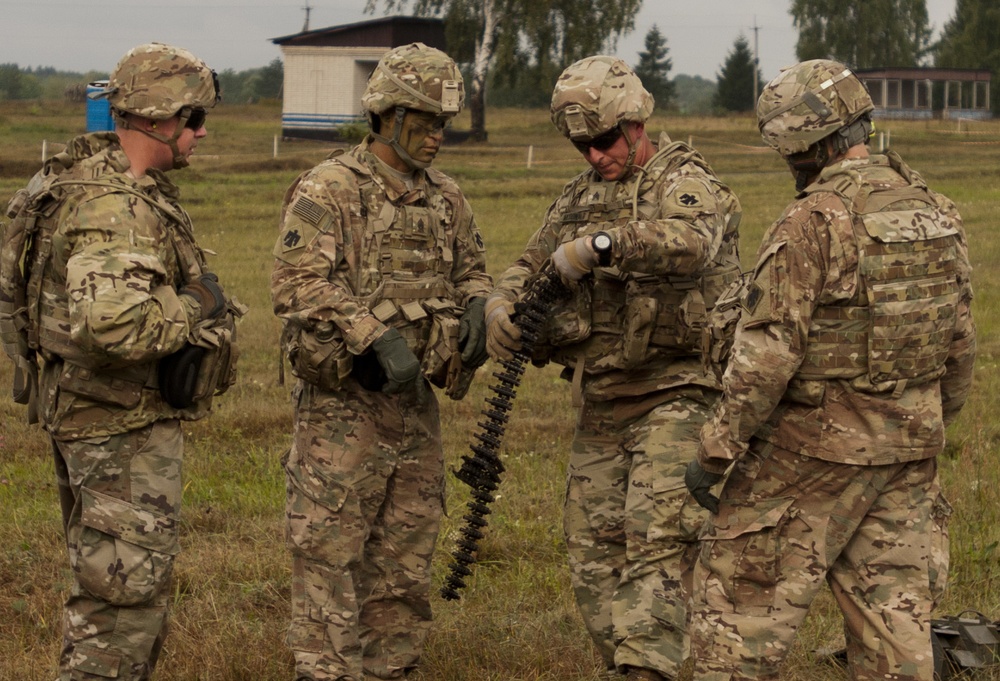 DshK training at a high rate in Ukraine