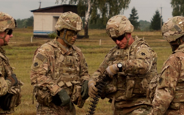 DshK training at a high rate in Ukraine