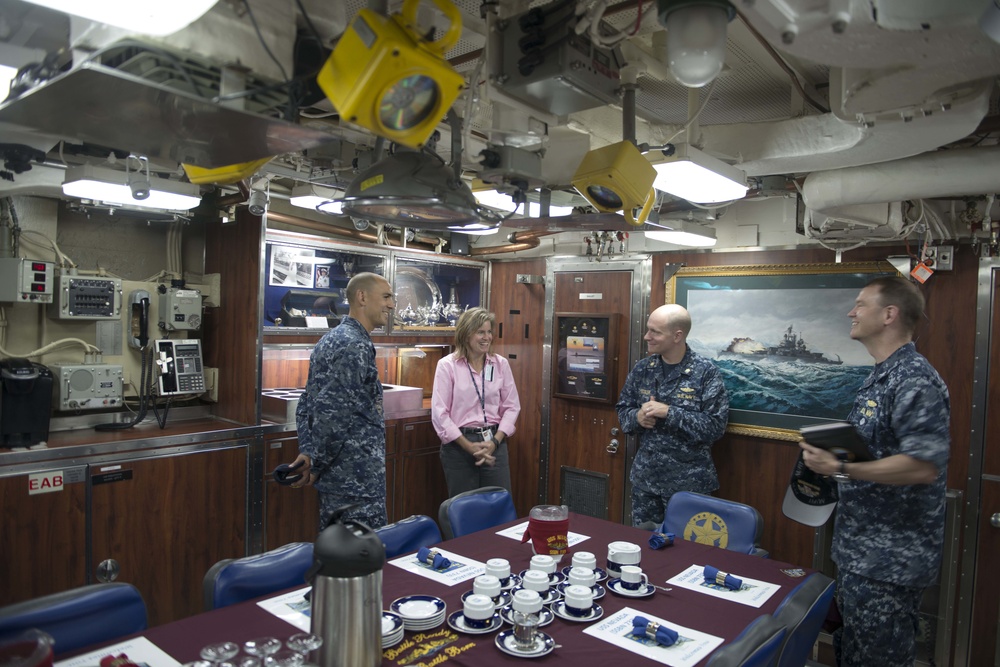 Assistant Secretary of Defense (Logistics and Material Readiness) Visits USS Nevada
