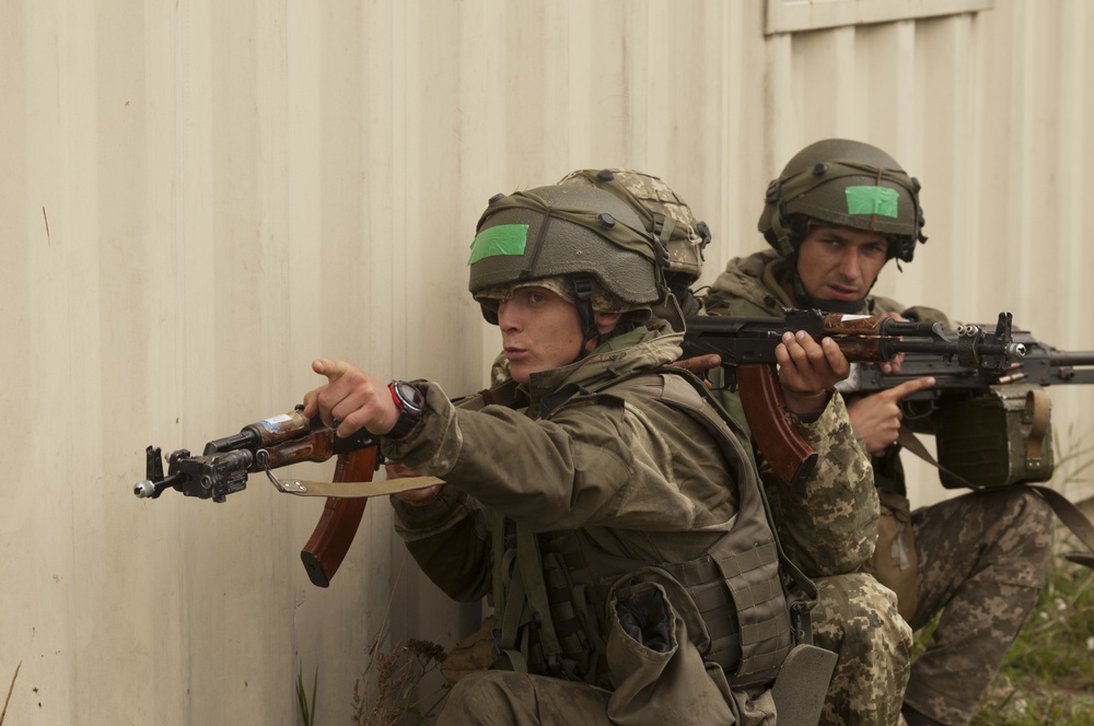 Urban tactics taught at Yavoriv CTC