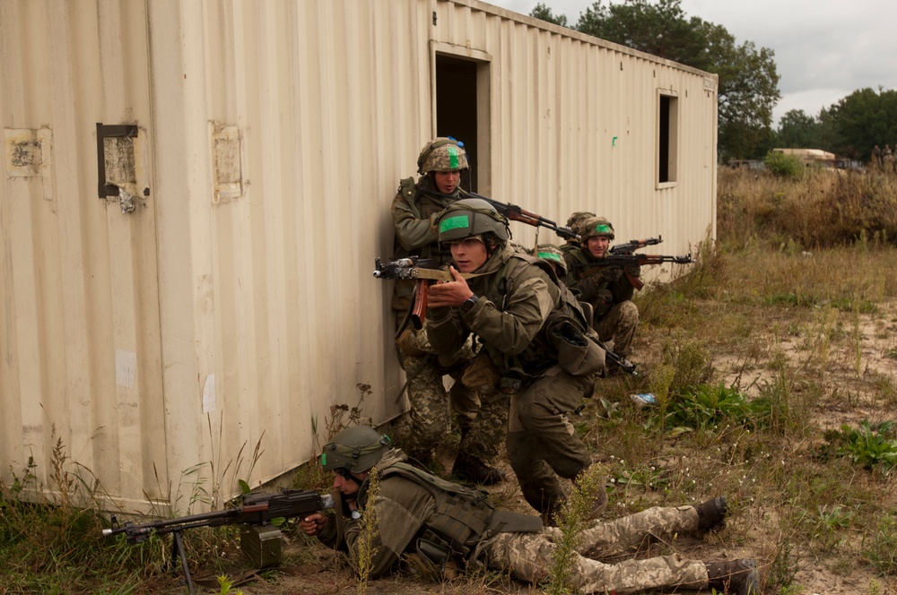 Urban tactics taught at Yavoriv CTC
