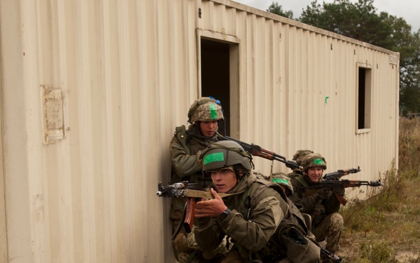 Urban tactics taught at Yavoriv CTC