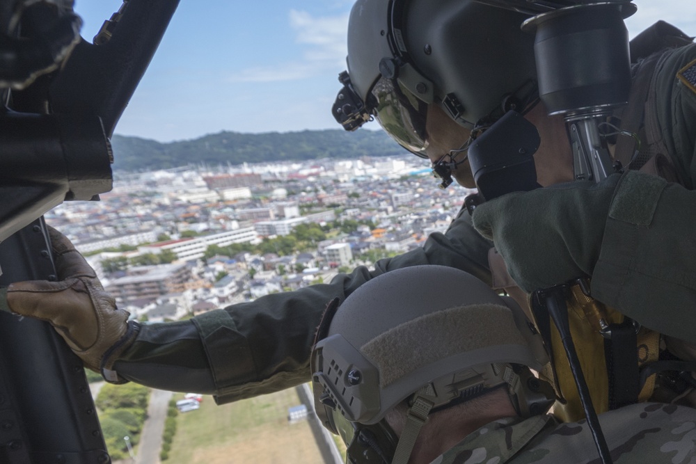 Yokota Airmen demonstrate rescue capabilities during Big Rescue Kanagawa 2017