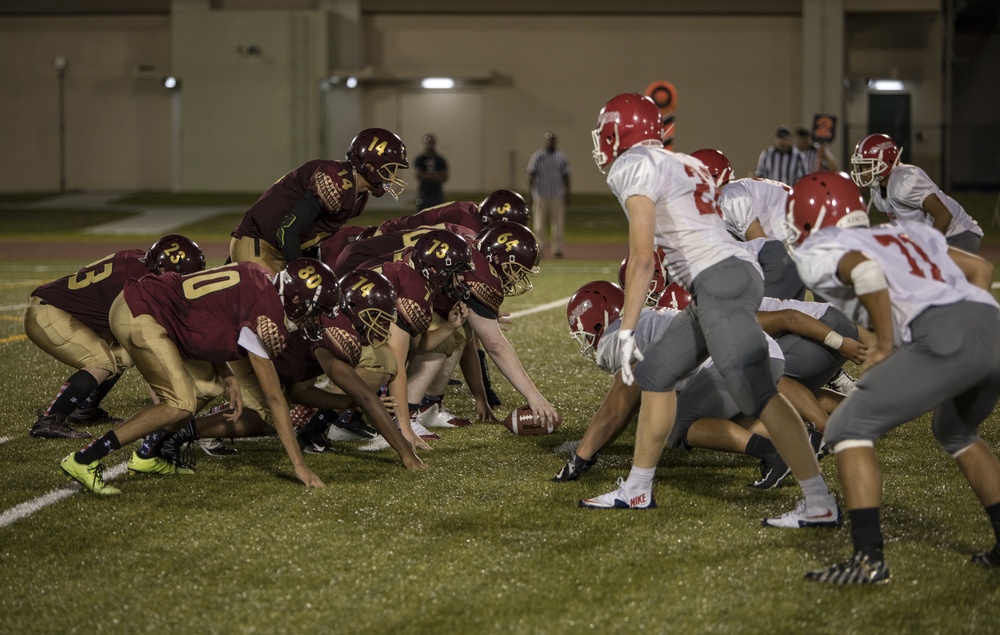 Samurai kick off first football game under Friday Night Lights