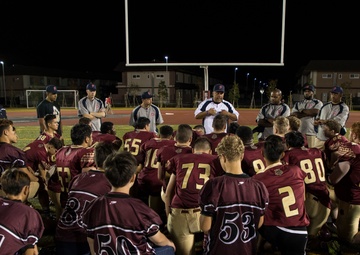 Samurai kick off first football game under Friday Night Lights