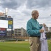 CMC Throws the First Pitch at Detroit Tigers Baseball Game