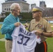 CMC Throws the First Pitch at Detroit Tigers Baseball Game