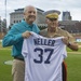 CMC Throws the First Pitch at Detroit Tigers Baseball Game