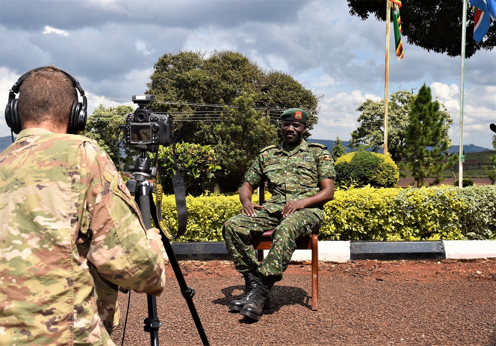 CJTF-HOA MISO team assists UPDF in psychological ops