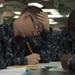 E-6 Advancement Exam aboard Bonhomme Richard