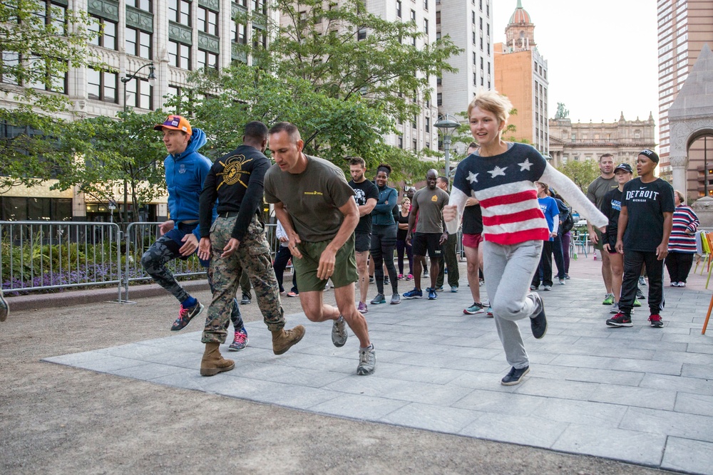 Marine Week In Detroit , Marine Week Detroit kicks off at Campus ...
