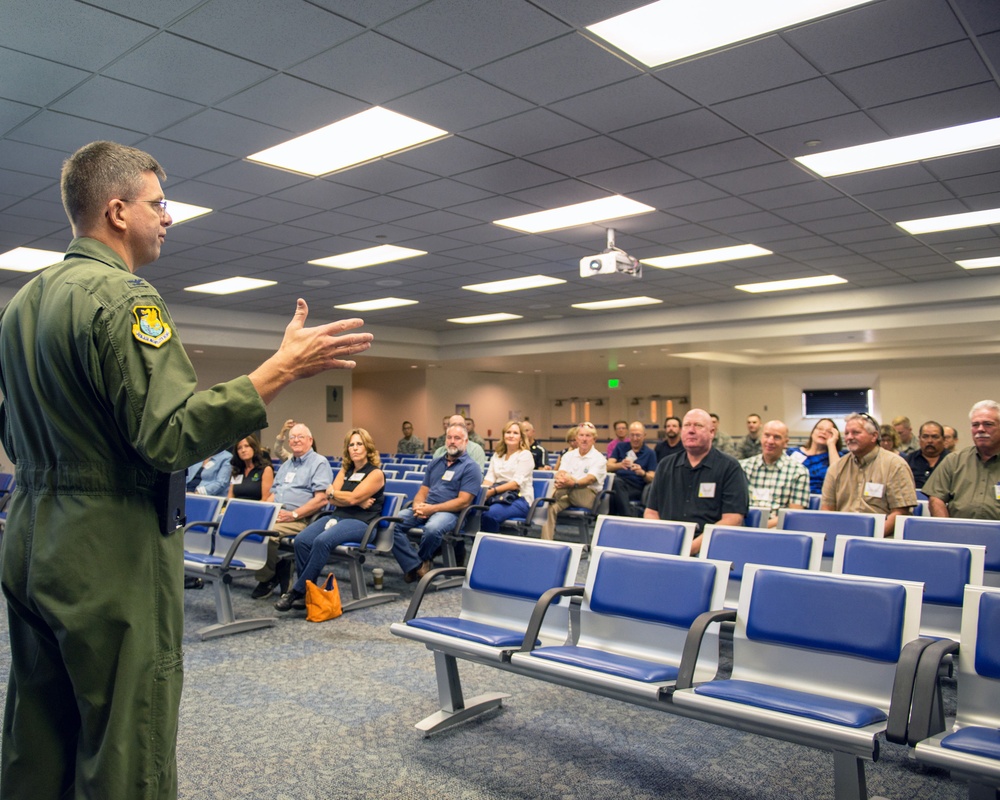 Honorary Commanders Tour Travis AFB