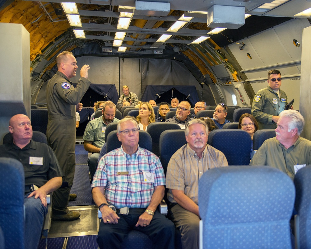 Honorary Commanders Tour Travis AFB