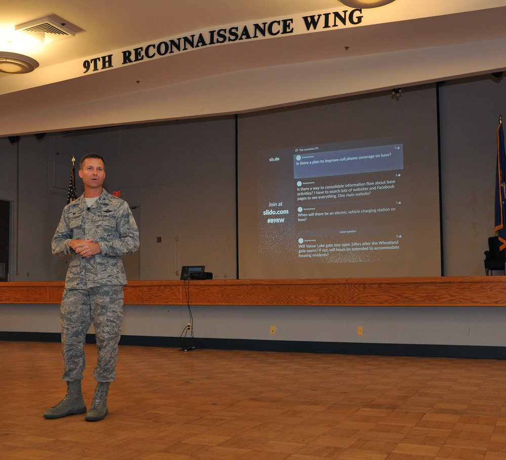 DVIDS - News - Beale leaders hear directly from AF families, Airmen at ...