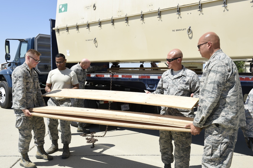 163d Attack Wing Airmen team up with 146th Airlift Wing