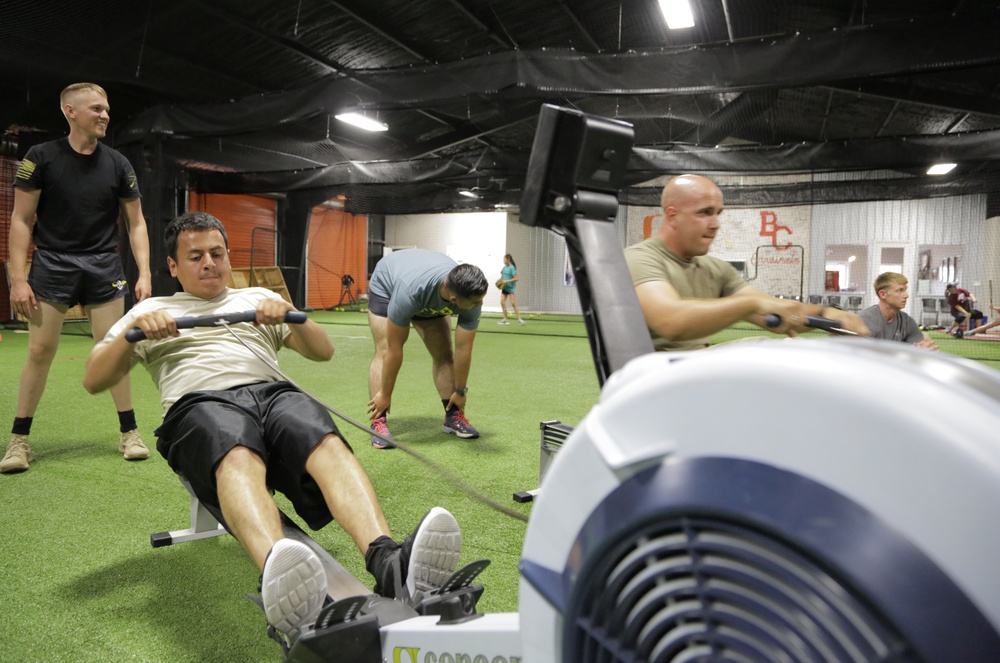 Soldiers Maintain Physical Fitness