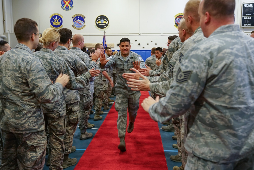 Staff Sgt. selects celebrate