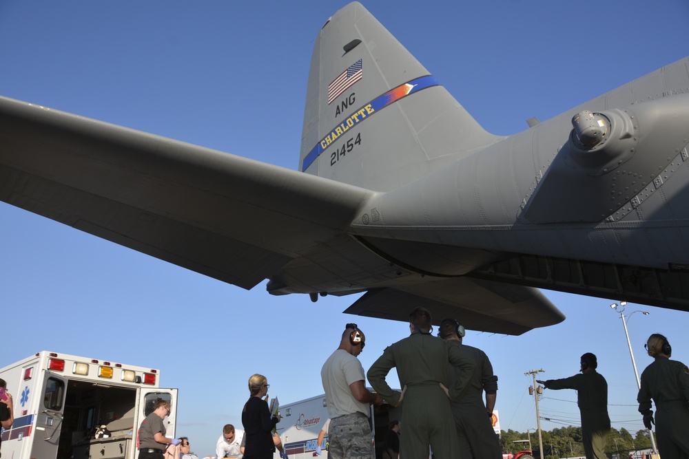 NCANG Assists in Hurricane Irma Evacuation