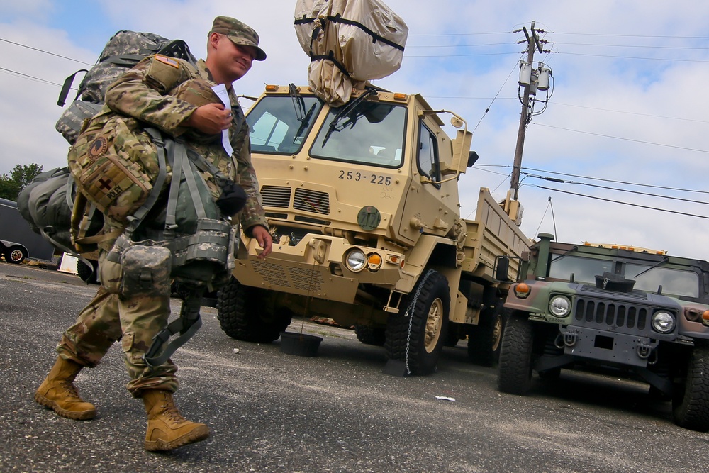 New Jersey National Guard Soldiers prepare for Florida deployment to assist with Hurricane Irma