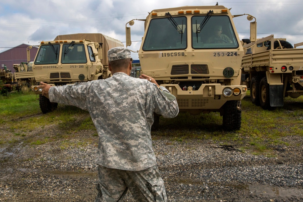 New Jersey National Guard responds to Hurricane Irma